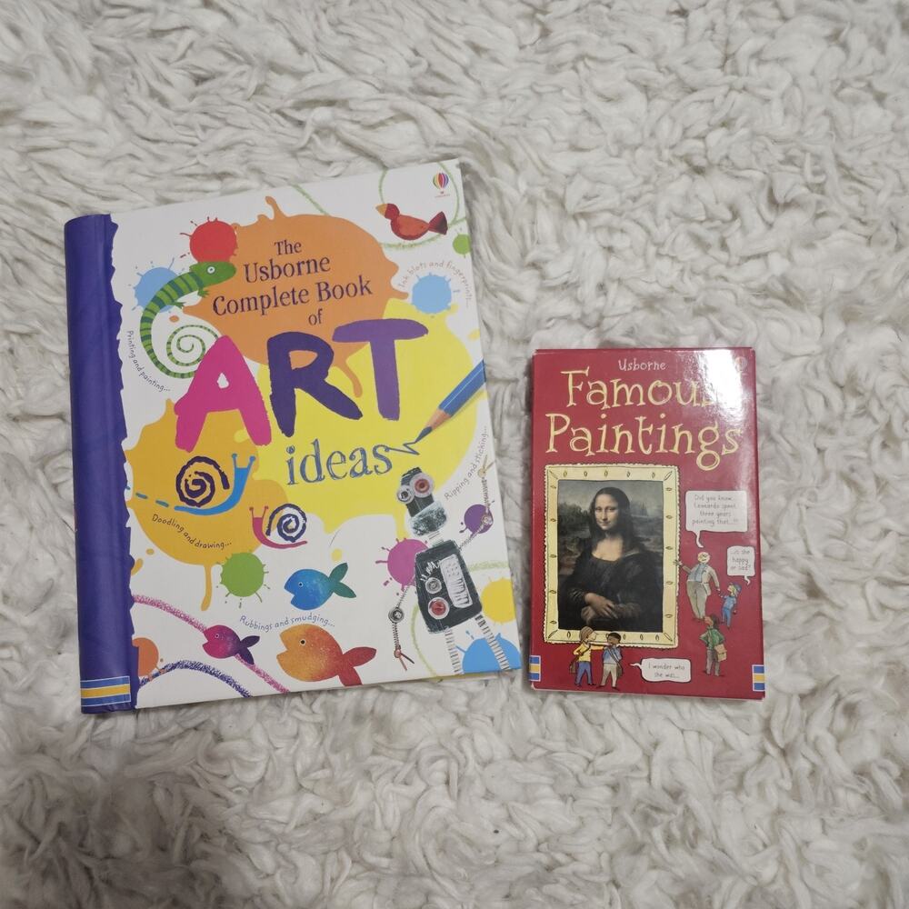 Usborne Complete Book Of Art And Famous Paintings Flashcards Bundle